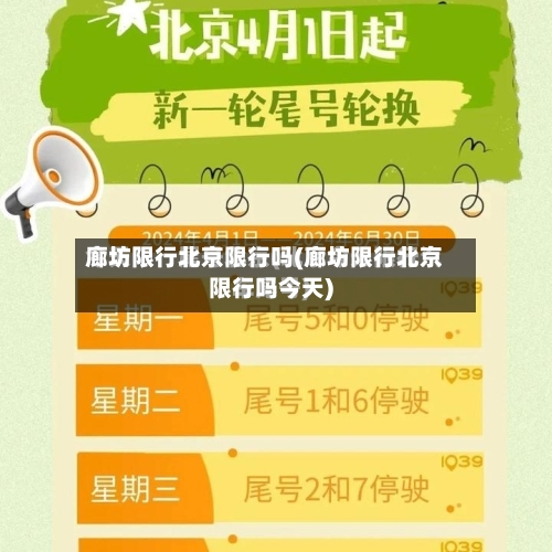 廊坊限行北京限行吗(廊坊限行北京限行吗今天)-第2张图片